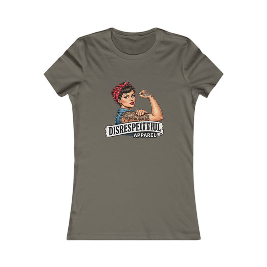 Disrespectful Riveter — Women's Favorite Graphic Tee