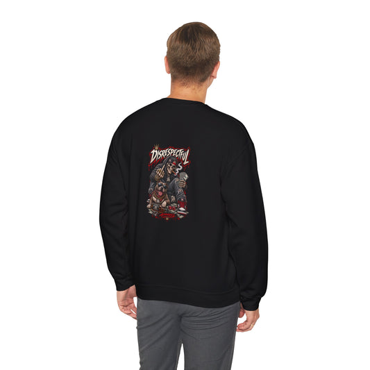 Skull & Rottweiler — Back-Print Graphic Crewneck