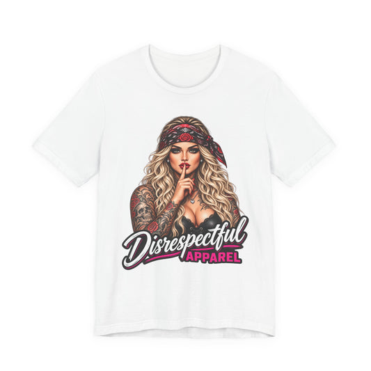 Shut Your Mouth — Tattooed Rocker Black Tee