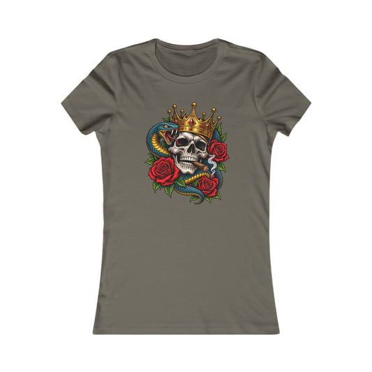Skull King Crown — Women's Favorite Graphic Tee