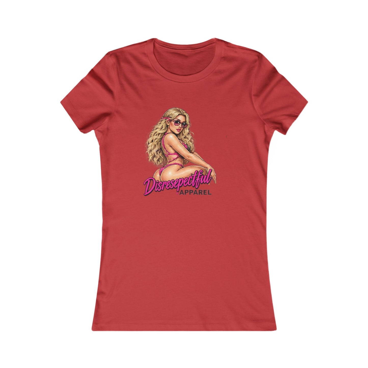 Disrespectful Vintage Pin-Up — Women's Favorite Graphic Tee