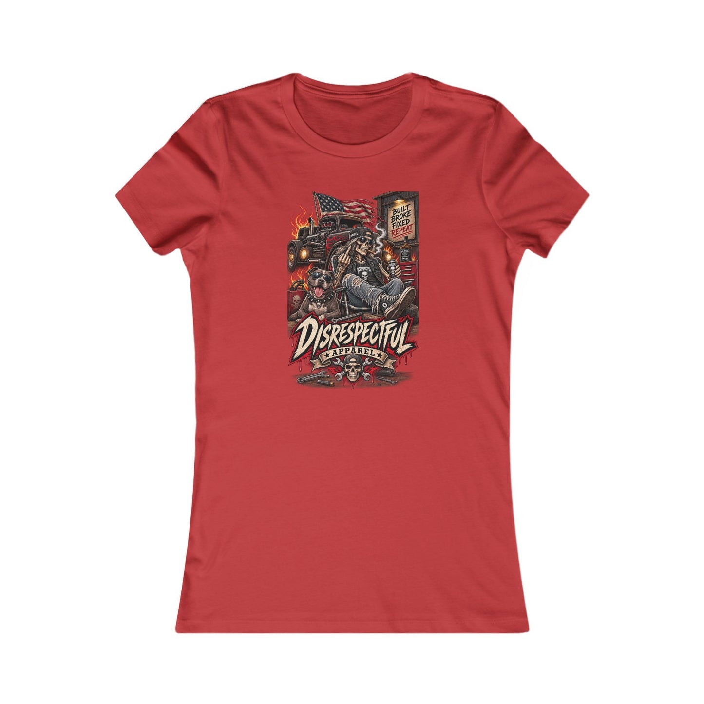 Disrespectful Trucker — Women's Favorite Graphic Tee