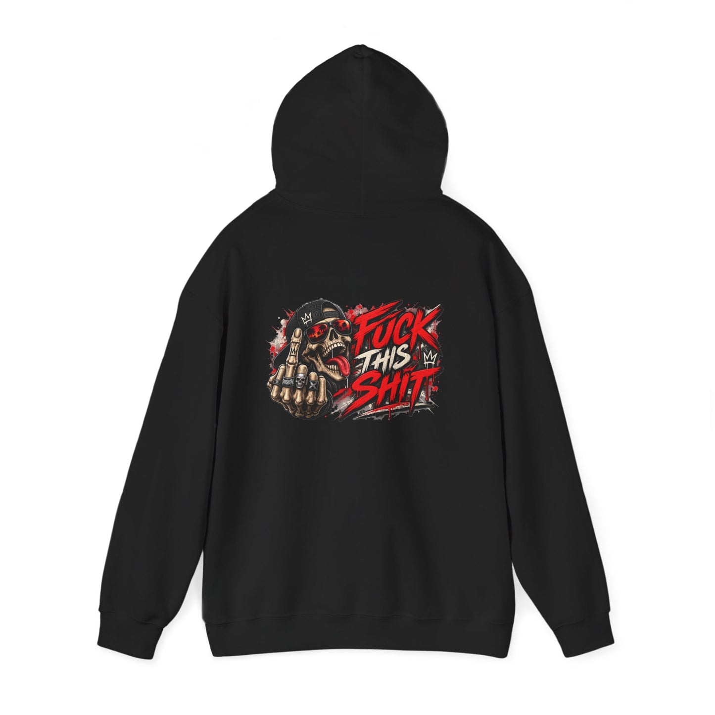 Fuck This Shit — Back-Print Graphic Hoodie