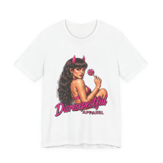 Devil Girl Lollipop — Pin-Up Graphic Tee