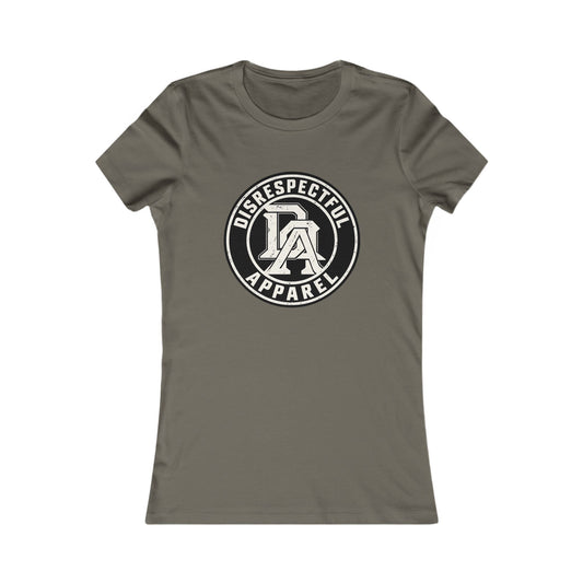 Disrespectful Apparel Logo — Women's Favorite Graphic Tee