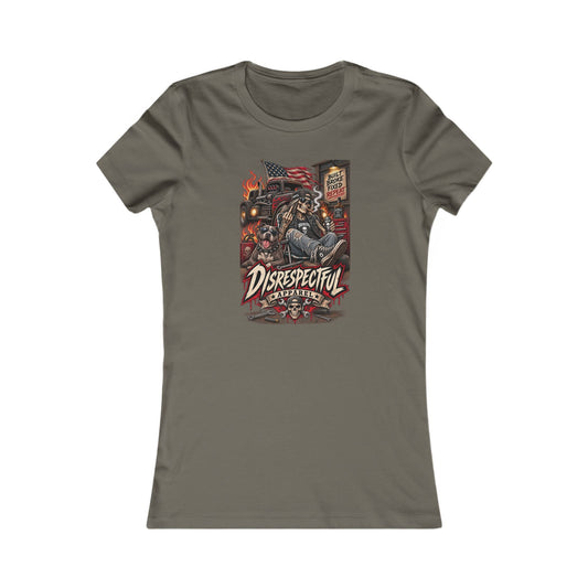 Disrespectful Trucker — Women's Favorite Graphic Tee