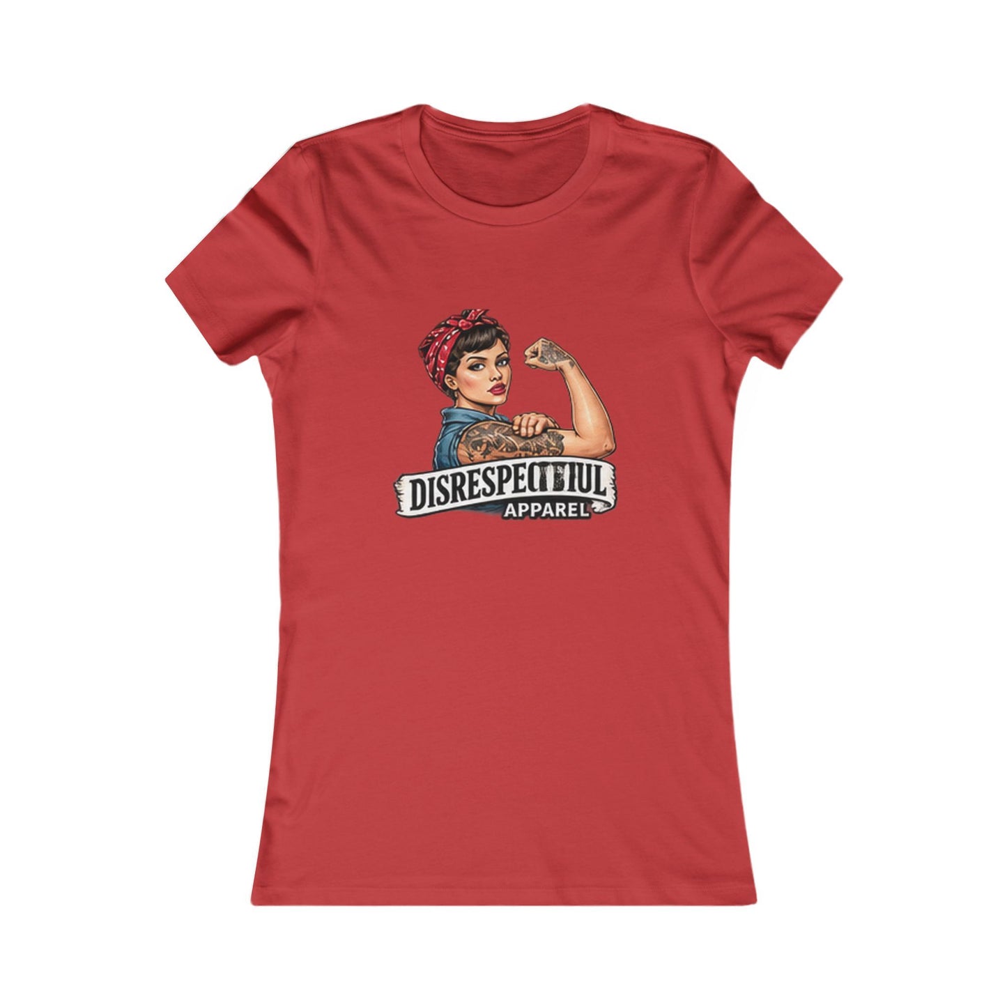 Disrespectful Riveter — Women's Favorite Graphic Tee