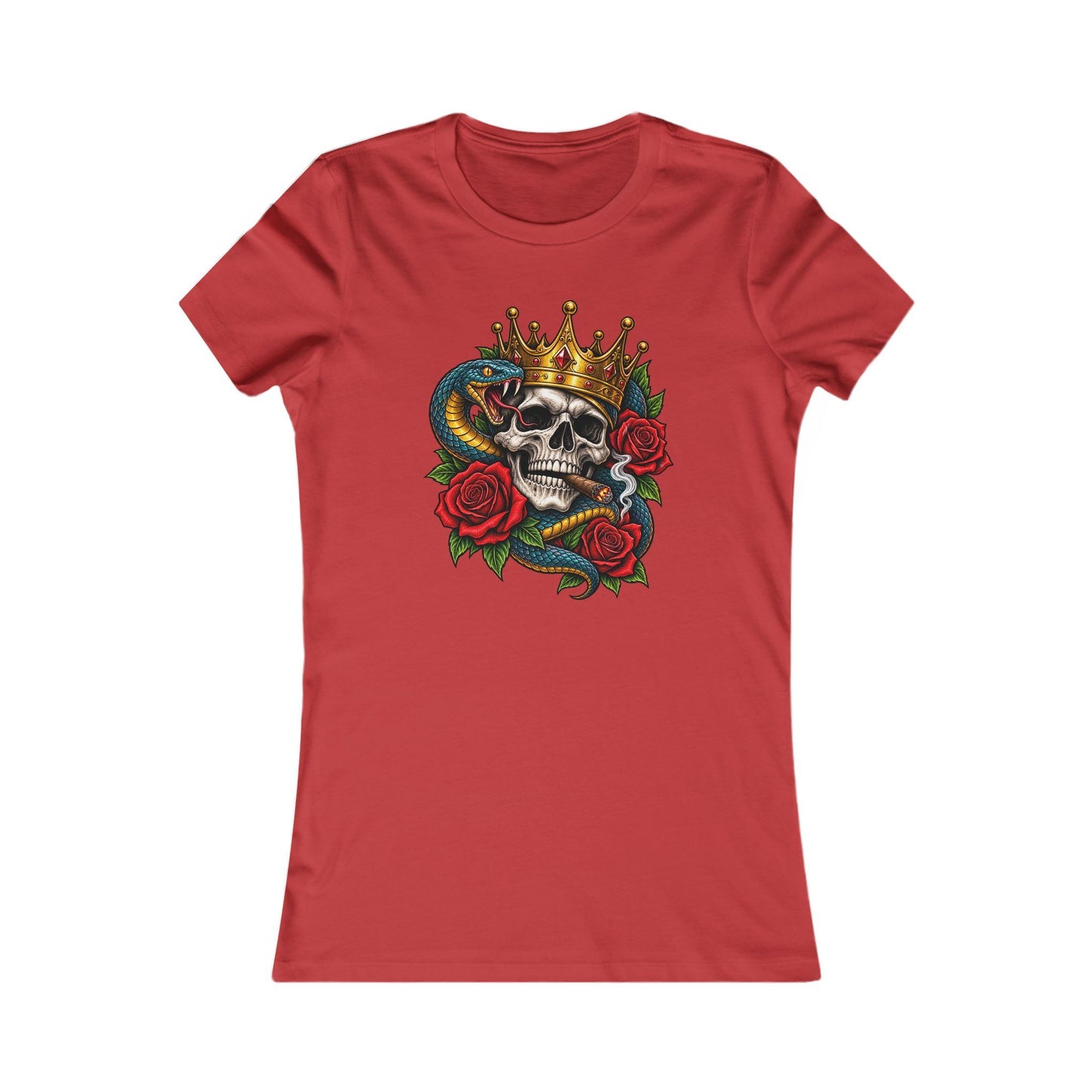 Skull King Crown — Women's Favorite Graphic Tee