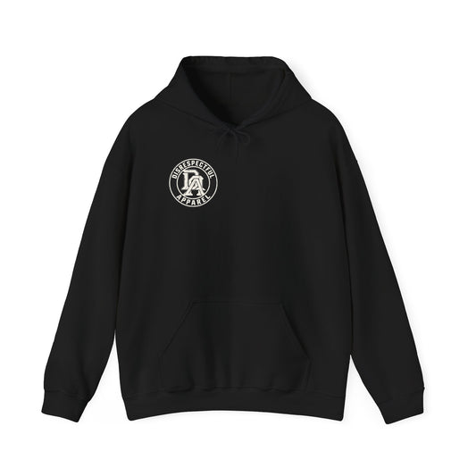 Rosie the Riveter — Disrespectful — Back-Print Graphic Hoodie
