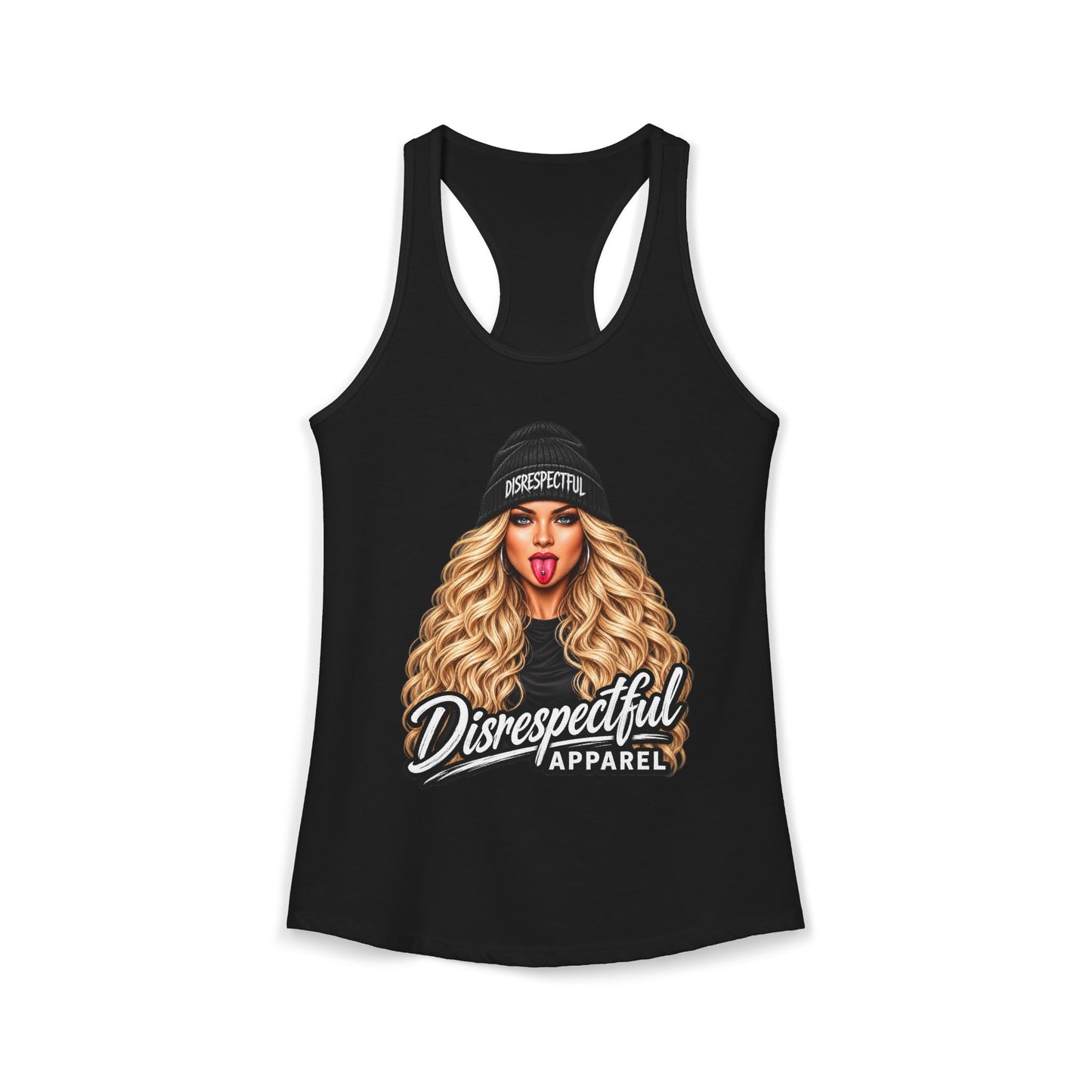 Blonde, Loud & Unbothered — Women's Racerback Tank