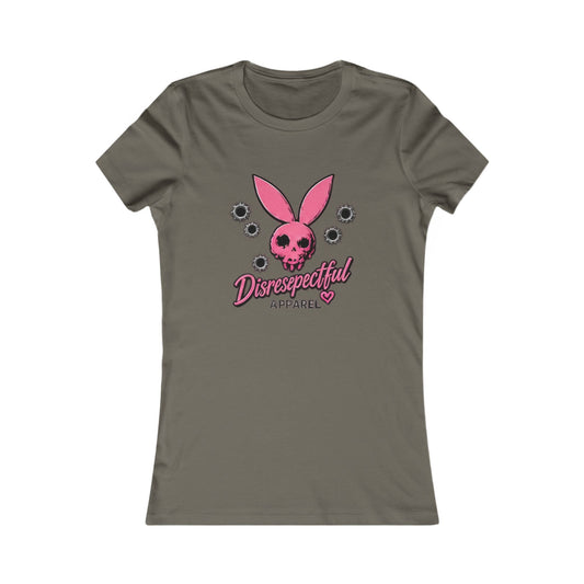 Pink Skull Bunny — Women's Favorite Graphic Tee