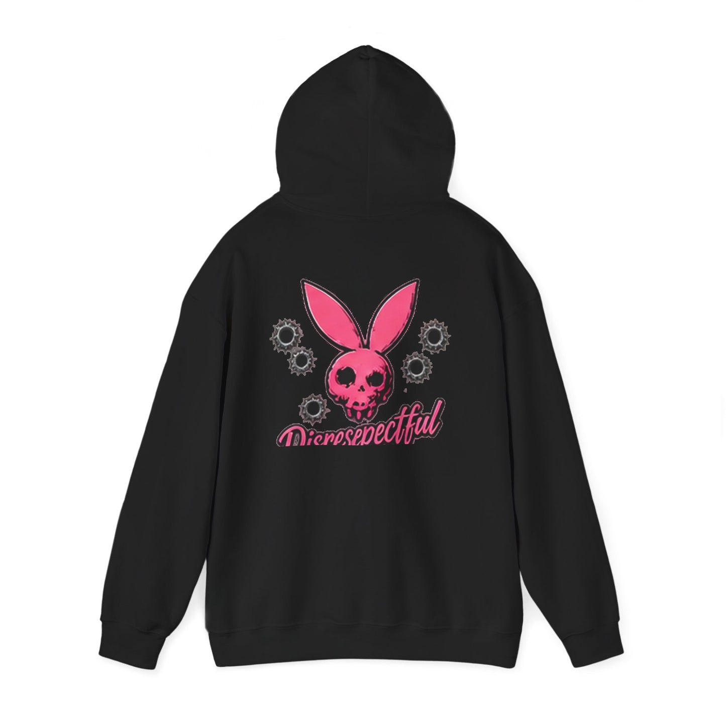 Skull Bunny — Back-Print Graphic Hoodie