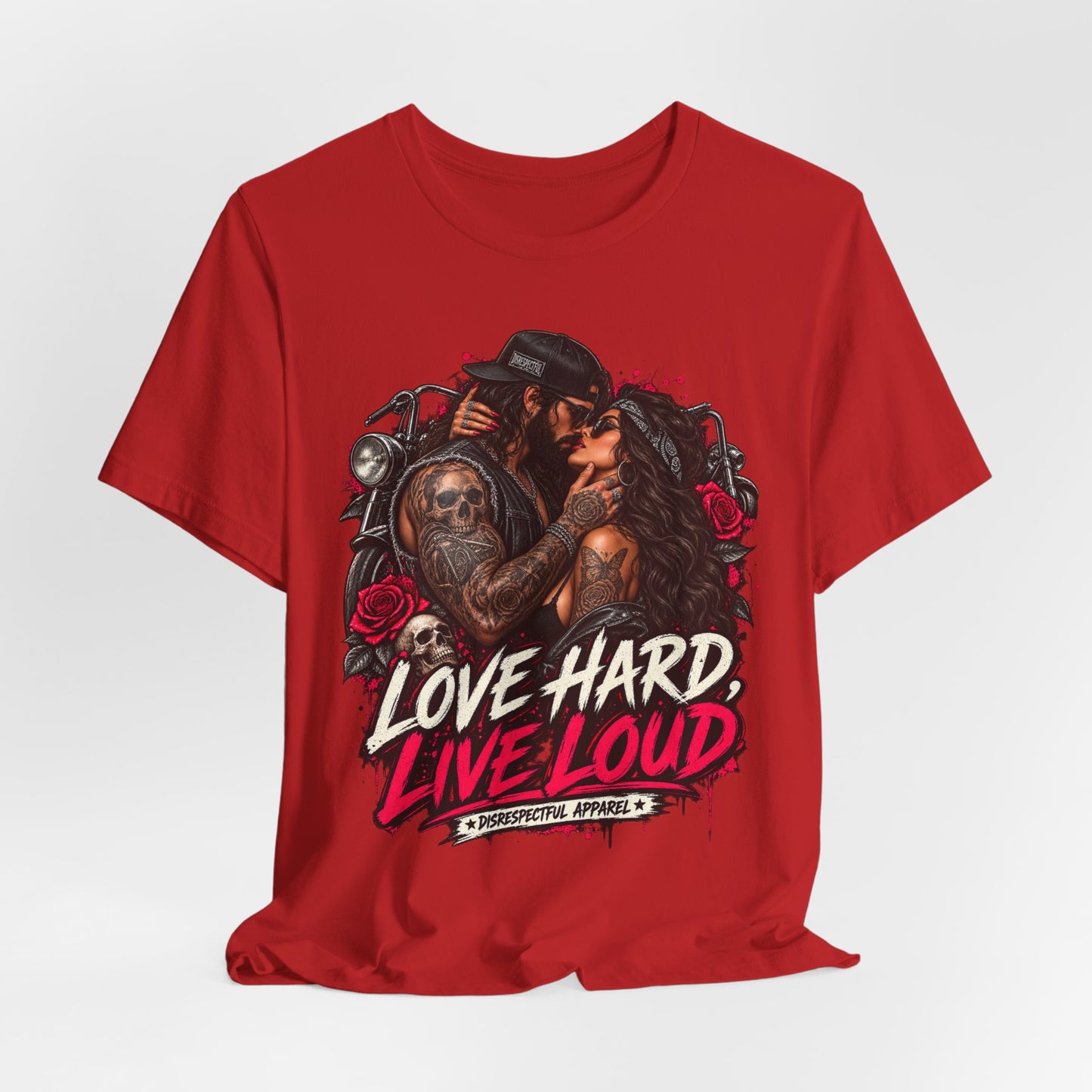 Love Hard Live Loud Graphic Tee