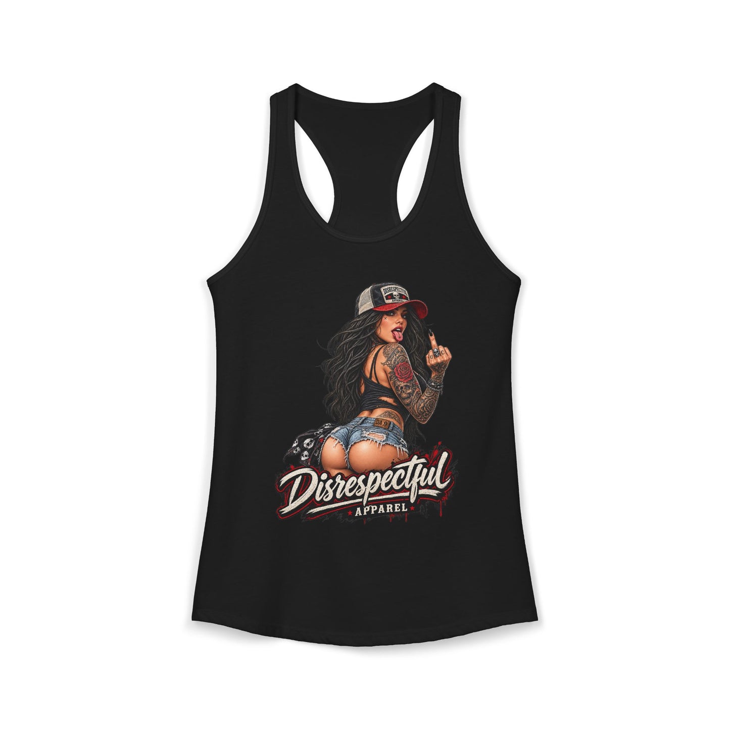 Fuck Polite — Women's Racerback Tank