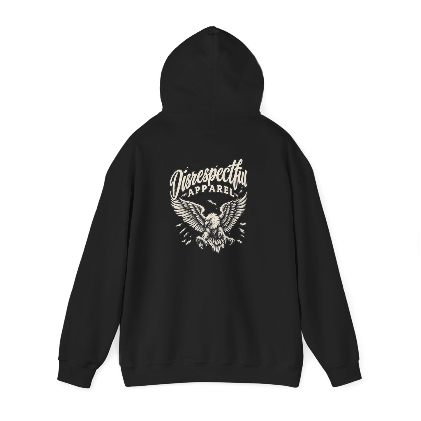 Eagle Script Logo — Back-Print Graphic Hoodie