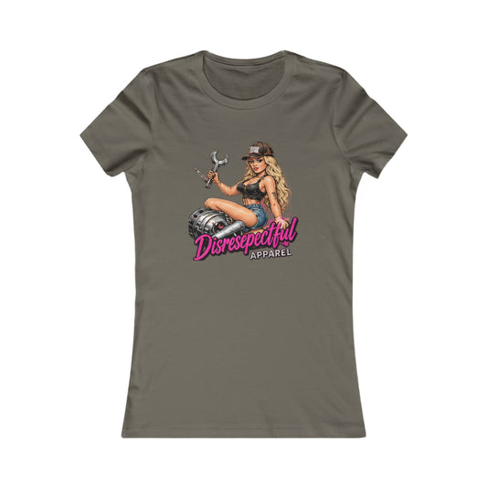 Pin-Up Mechanic — Women's Favorite Graphic Tee