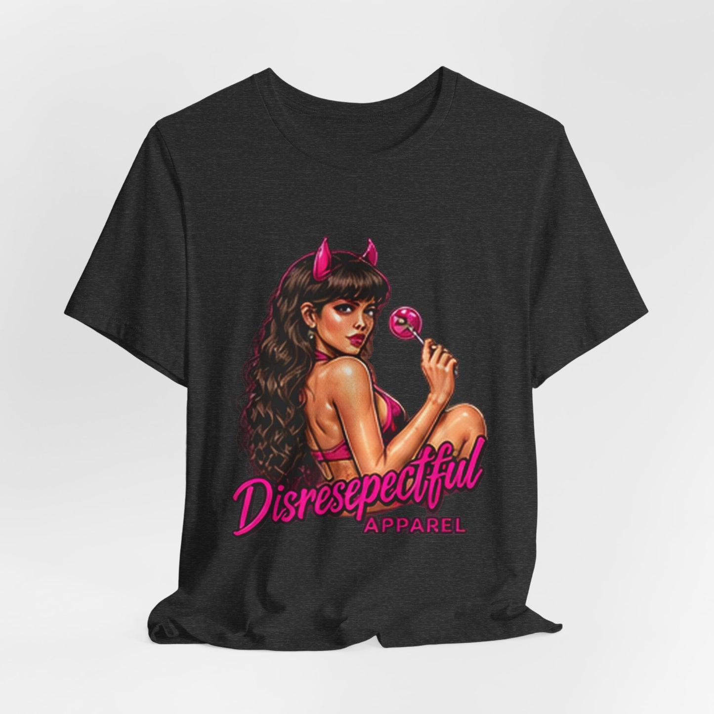 Devil Girl Lollipop — Pin-Up Graphic Tee