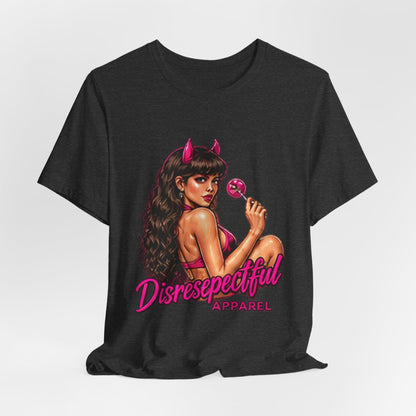 Devil Girl Lollipop — Pin-Up Graphic Tee