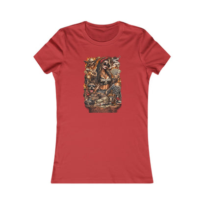 Skull Gambler — Women's Favorite Graphic Tee