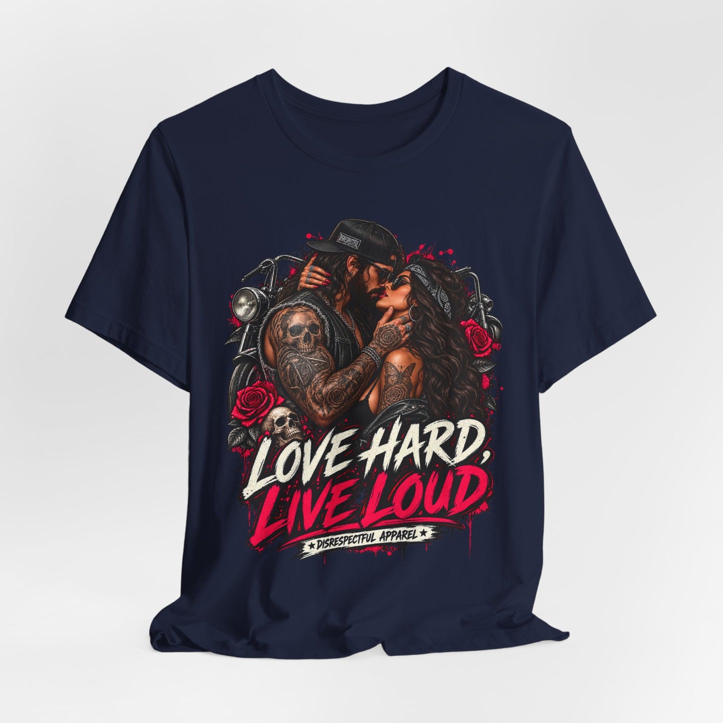 Love Hard Live Loud Graphic Tee