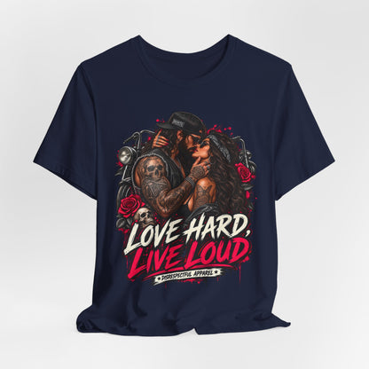 Love Hard Live Loud Graphic Tee
