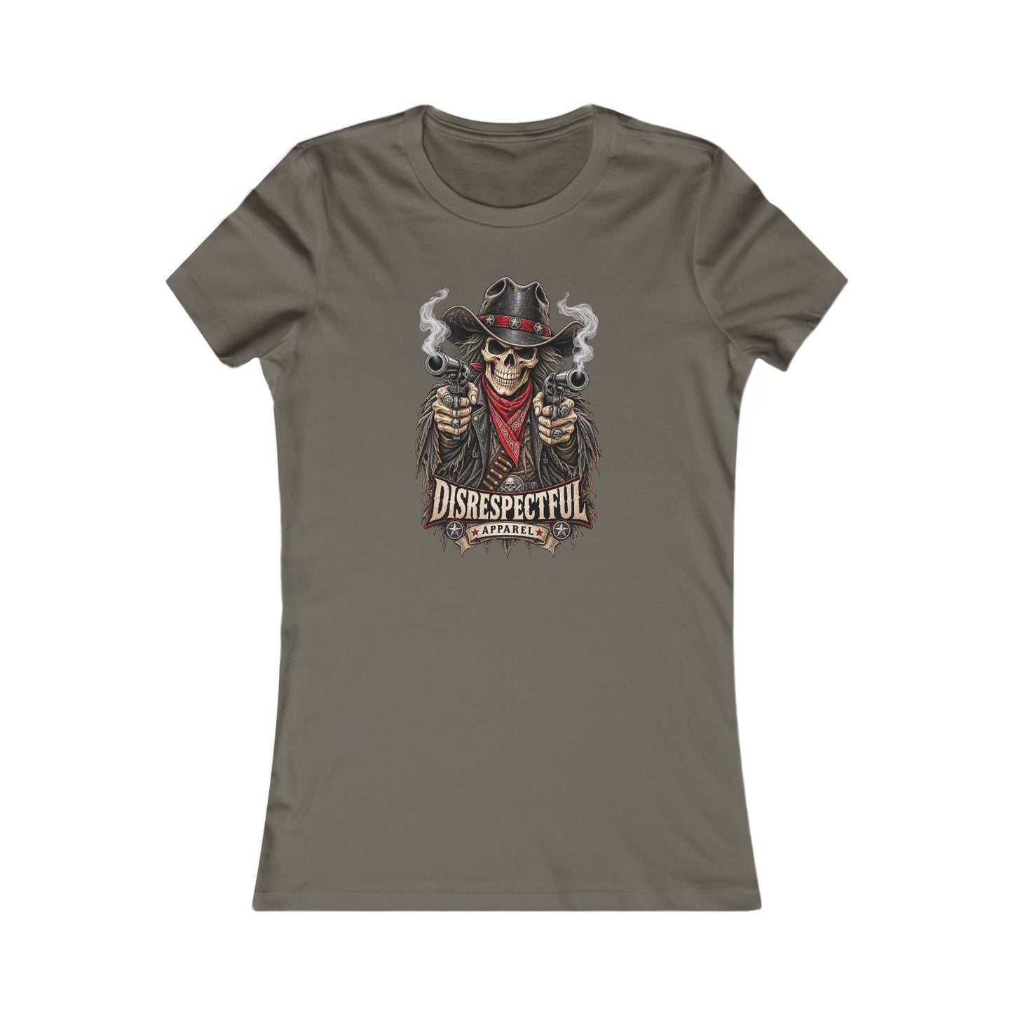 Skull Cowboy — Women's Favorite Graphic Tee