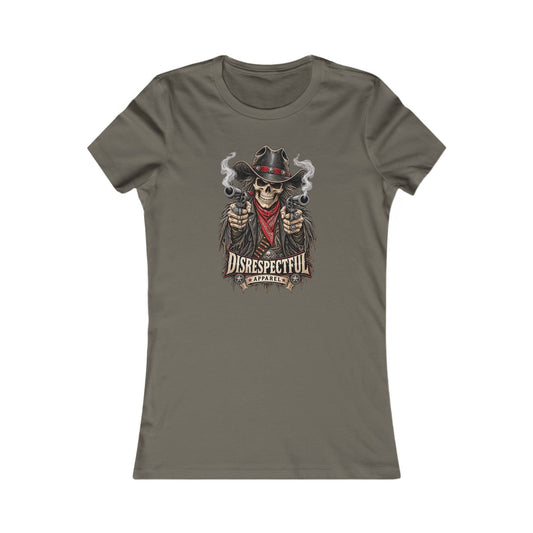 Skull Cowboy — Women's Favorite Graphic Tee