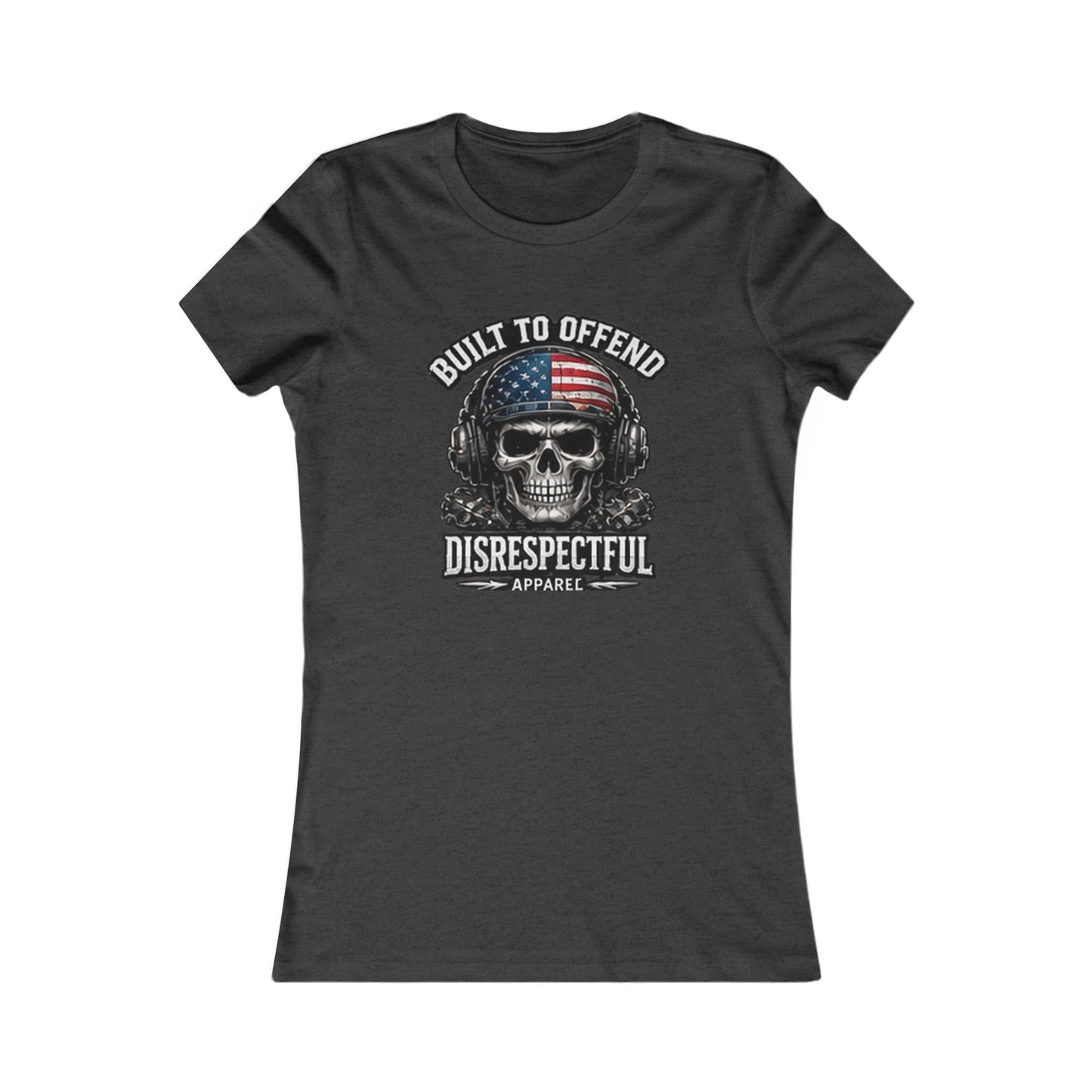 Built to Offend Skull — Women's Favorite Graphic Tee
