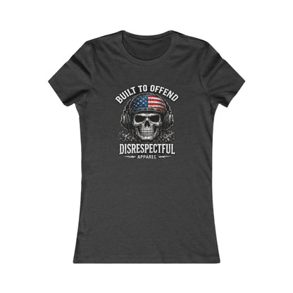Built to Offend Skull — Women's Favorite Graphic Tee