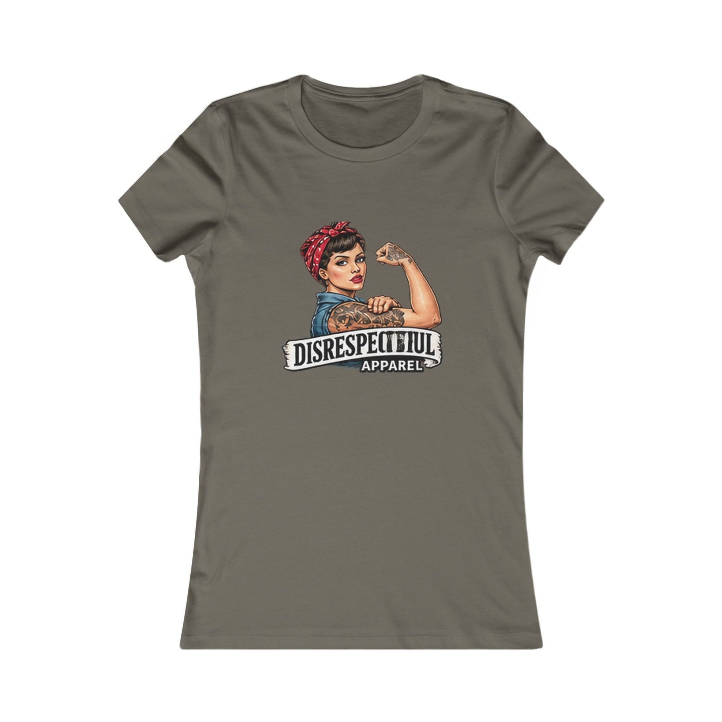 Disrespectful Riveter — Women's Favorite Graphic Tee