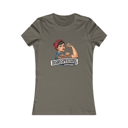 Disrespectful Riveter — Women's Favorite Graphic Tee