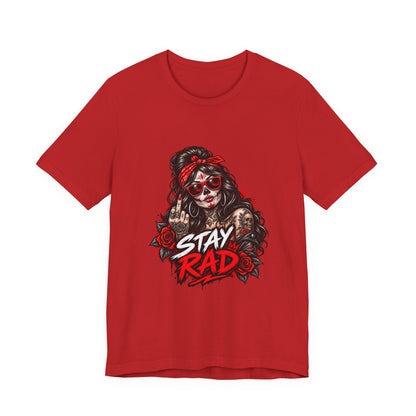 Stay Rad Skull Girl T-Shirt