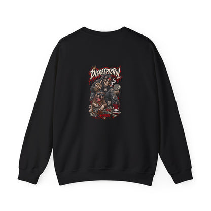 Skull & Rottweiler — Back-Print Graphic Crewneck