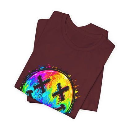 Rainbow Drip Smiley T-Shirt