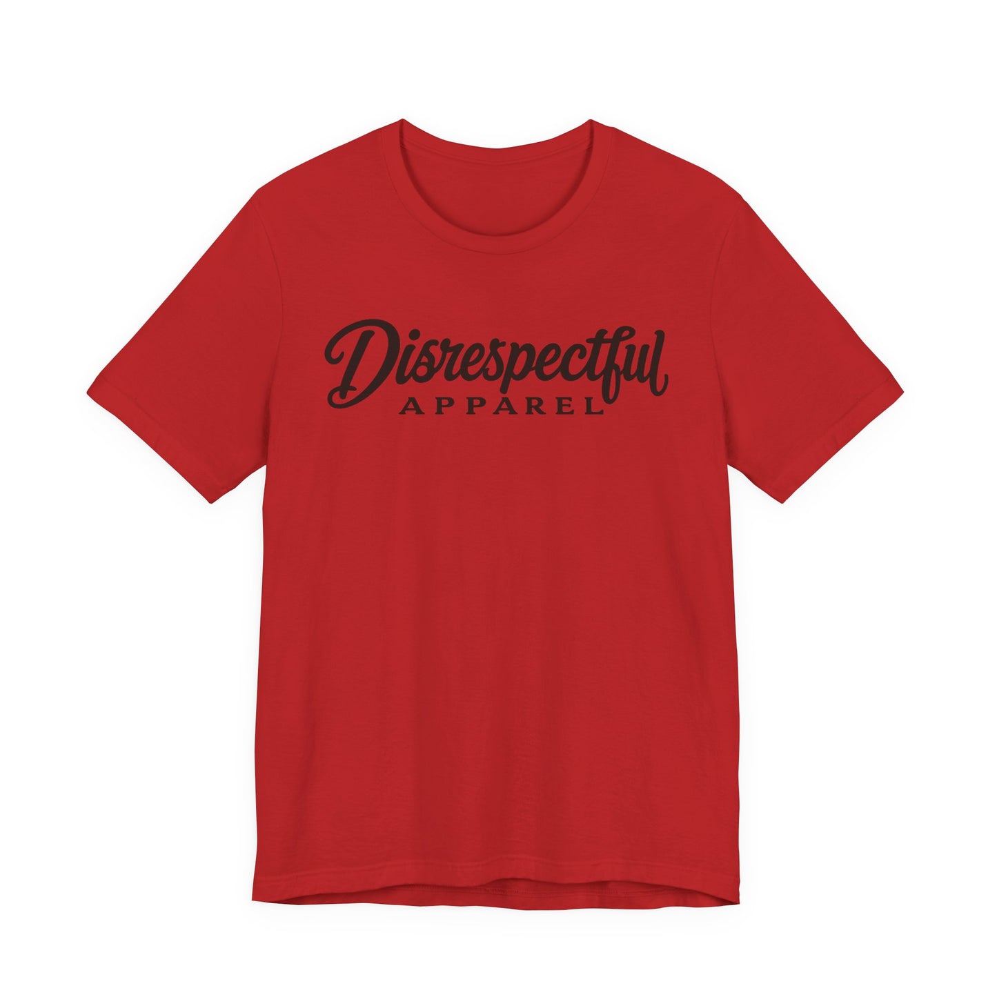 Disrespectful Apparel Script Logo — Graphic Tee