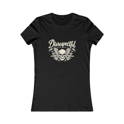 Disrespectful Apparel Skull — Women's Favorite Graphic Tee