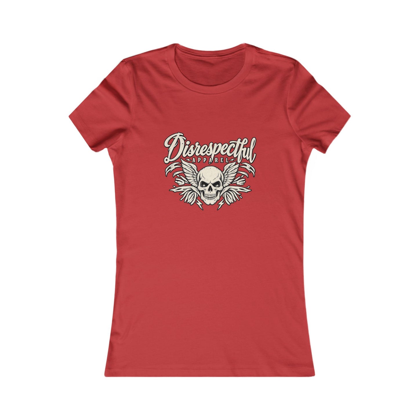 Disrespectful Apparel Skull — Women's Favorite Graphic Tee