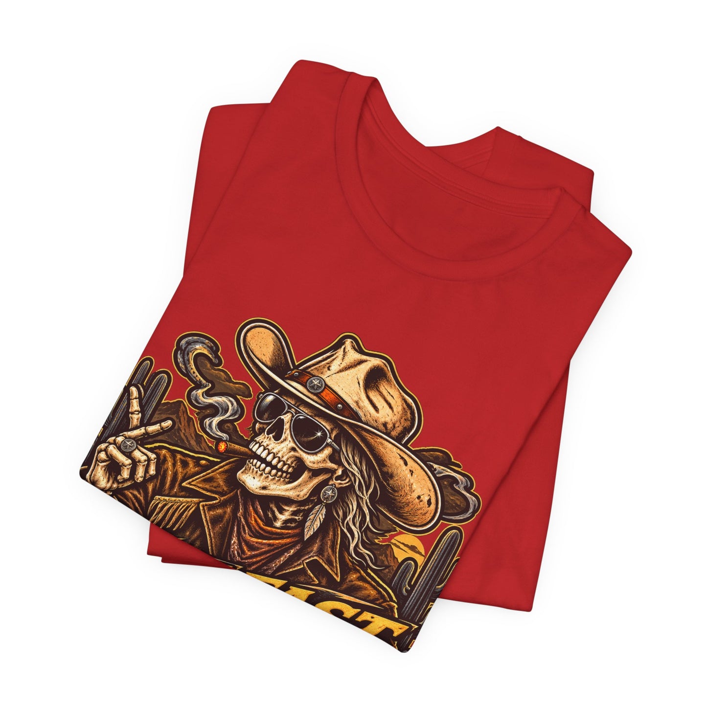 Ride Fast Die Last Motorcycle Tee - Skull Biker Graphic Tee
