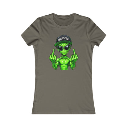 Disrespectful Alien — Women's Favorite Graphic Tee