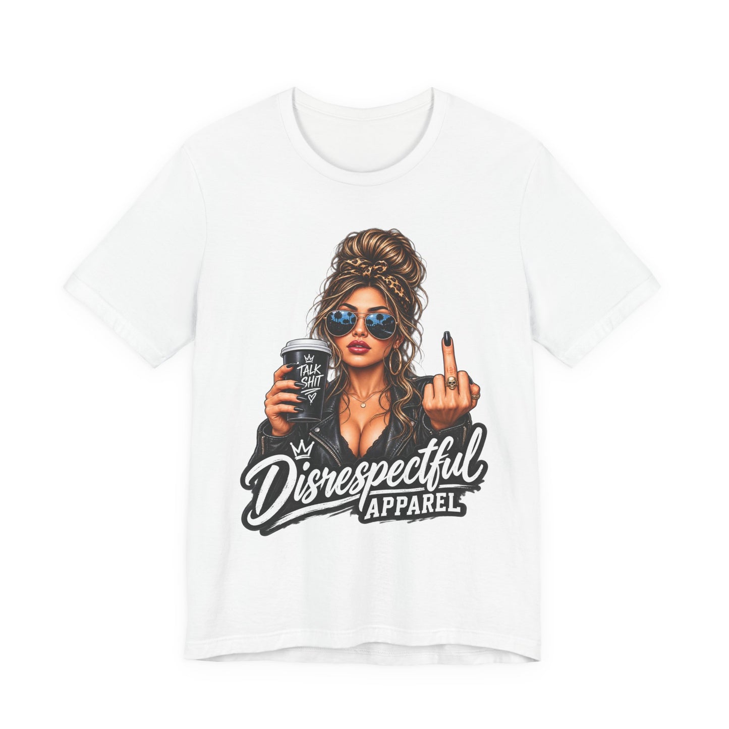 Coffee & Contempt — Black Graphic Tee