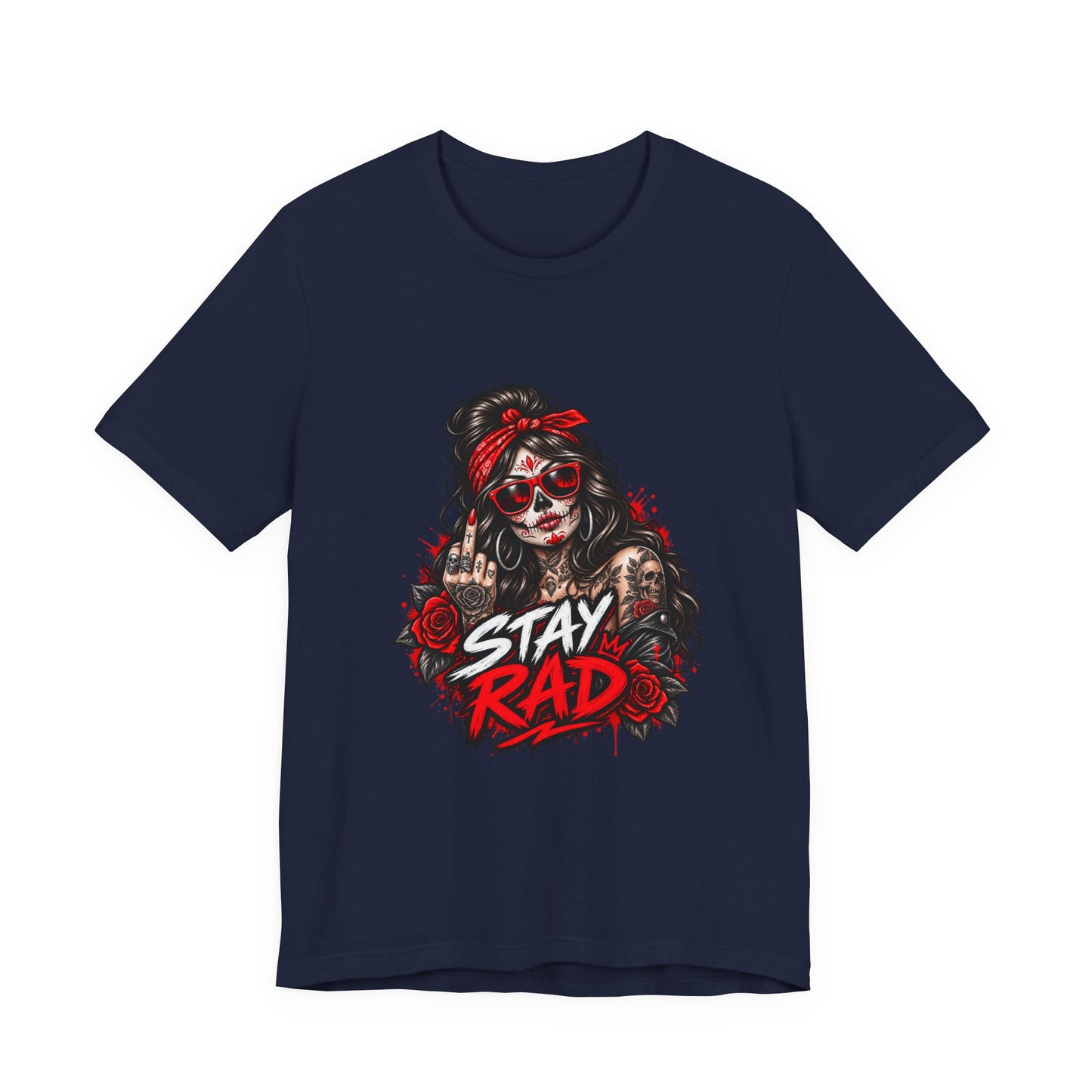 Stay Rad Skull Girl T-Shirt