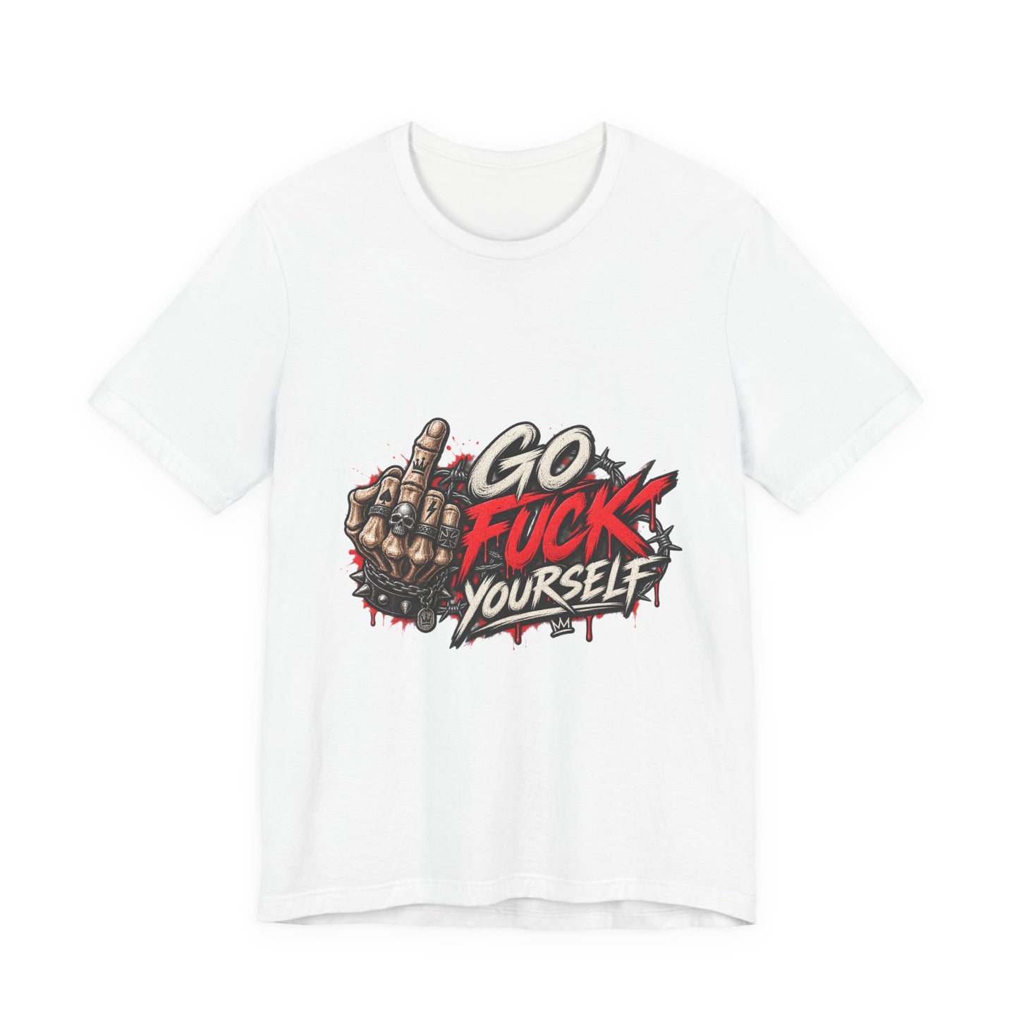 Go Fuck Yourself — Middle Finger Street Art Tee