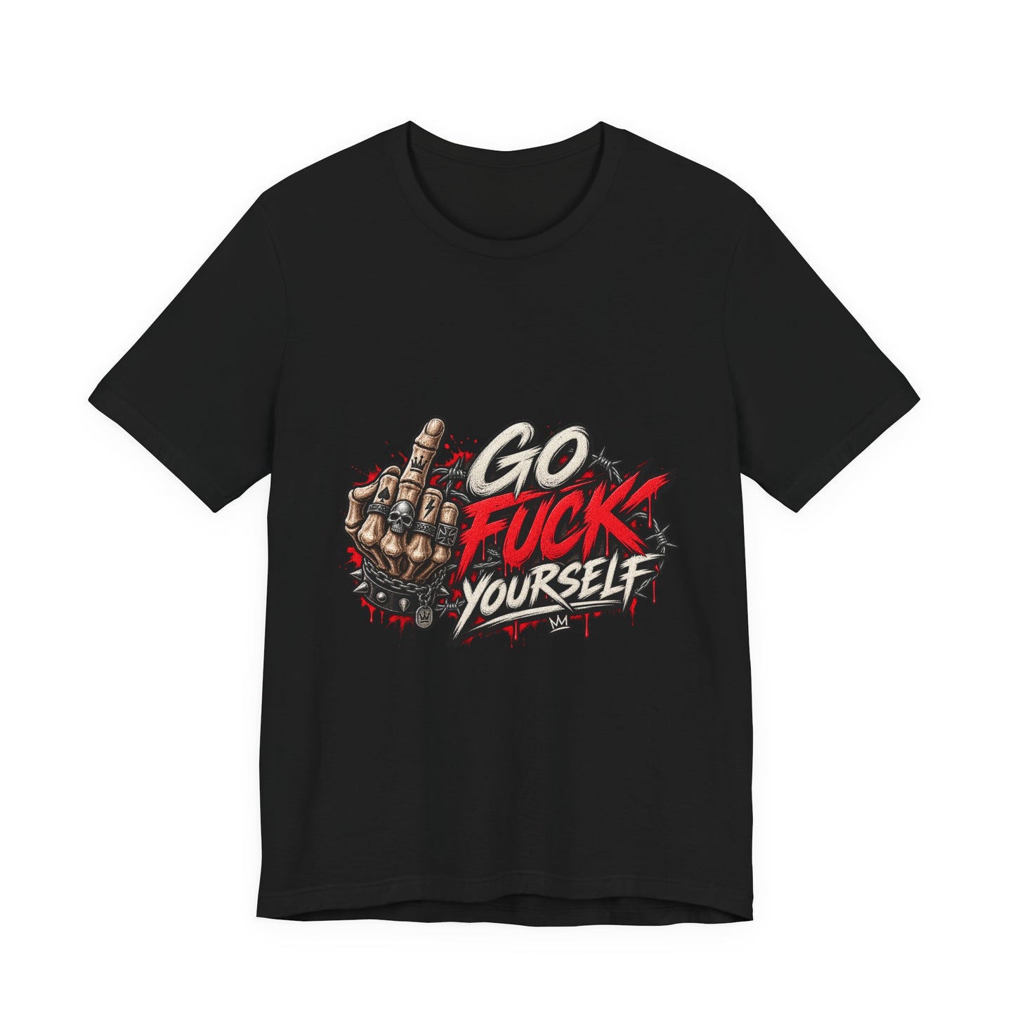 Go Fuck Yourself — Middle Finger Street Art Tee