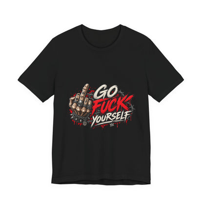 Go Fuck Yourself — Middle Finger Street Art Tee