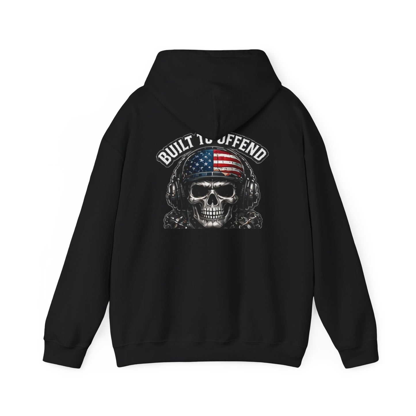 Built to Offend — Back-Print Graphic Hoodie