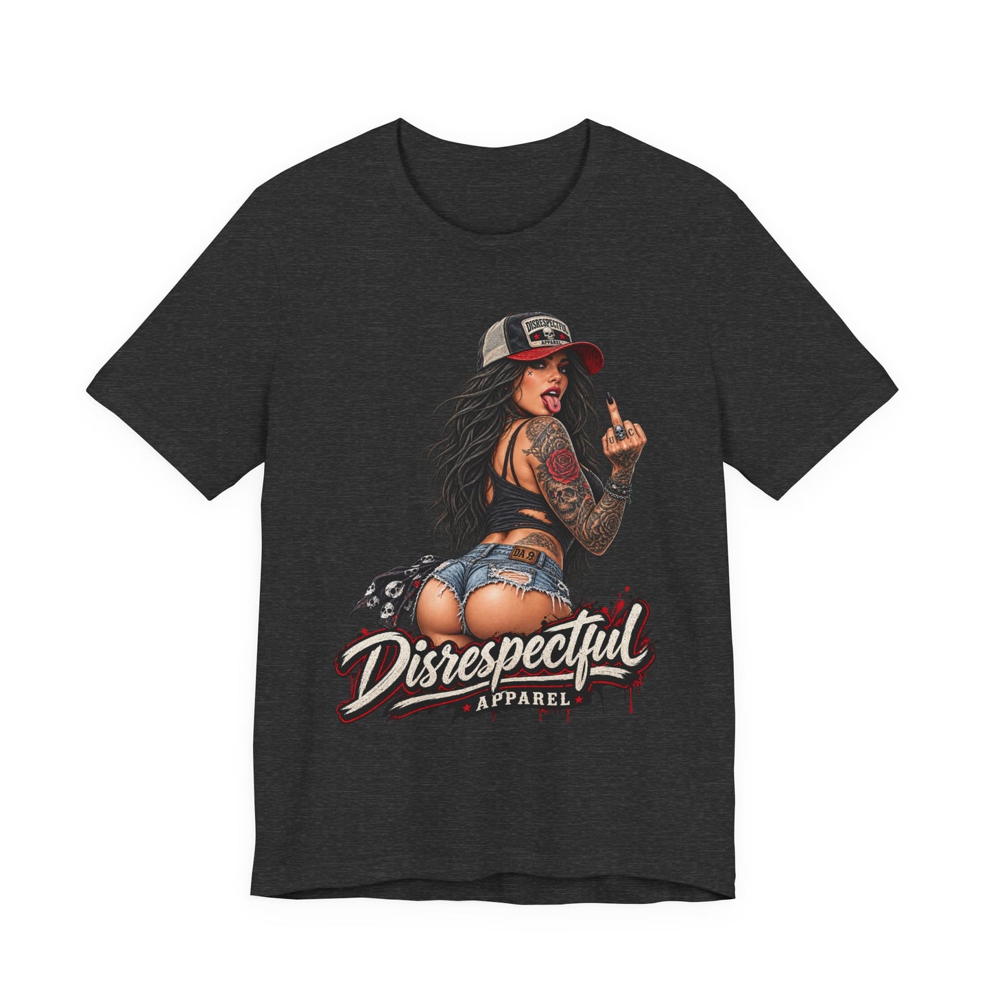 Fuck Polite — Tattooed Pinup Graphic Tee