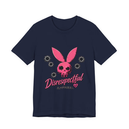 Skull Bunny Tee — Pink Graphic Tee