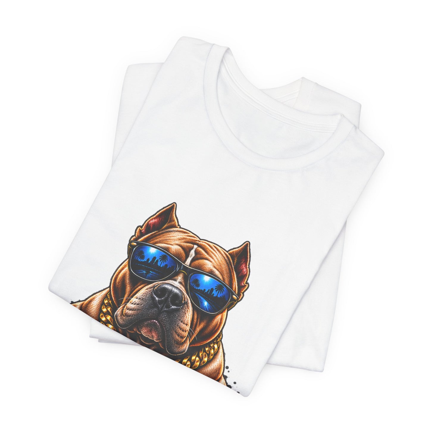 Loyal AF Pitbull T-Shirt — Cool Sunglasses Dog Graphic Tee