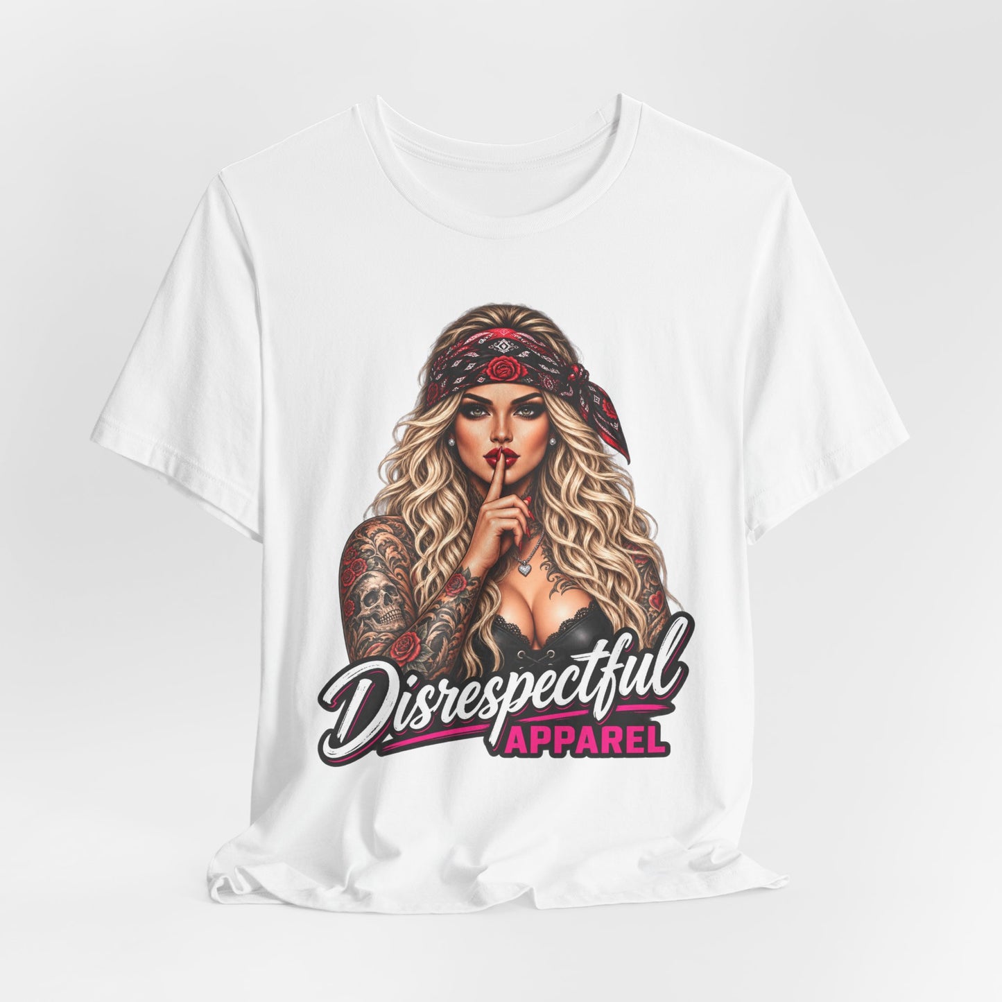 Shut Your Mouth — Tattooed Rocker Black Tee