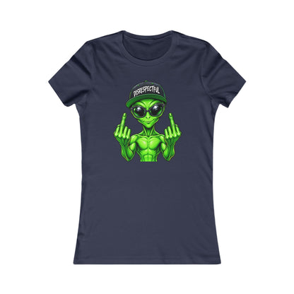 Disrespectful Alien — Women's Favorite Graphic Tee